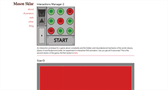 Desktop Screenshot of masonsklar.com
